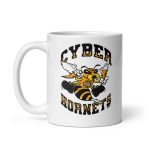 Cyber Hornets Bitcoin Coffee Mug - Image 2