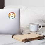Retro Bitcoin Sticker - Image 3