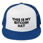 This Is My Bitcoin Hat Trucker Hat