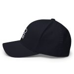 Infinity/21,000,000 (White Embroidery) Bitcoin Flexfit Hat - Image 2