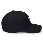 Infinity/21,000,000 (White Embroidery) Bitcoin Flexfit Hat - Image 3