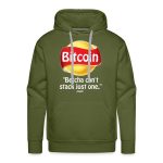 Bitcoin Betcha Can't Stack Just One Hoodie Sweatshirt - Image 2