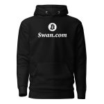 Swan.com Snow Logo Bitcoin Hoodie Sweatshirt - Image 2