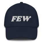 Few Bold (White Embroidery) Bitcoin Dad Hat - Image 2