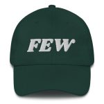 Few Bold (White Embroidery) Bitcoin Dad Hat - Image 4