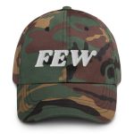 Few Bold (White Embroidery) Bitcoin Dad Hat - Image 6