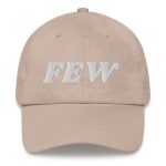 Few Bold (White Embroidery) Bitcoin Dad Hat - Image 8