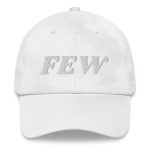 Few Bold (White Embroidery) Bitcoin Dad Hat - Image 11