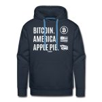 Bitcoin America Apple Pie Hoodie Sweatshirt