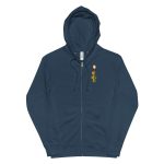 Bitcoin Balloon Girl Zip-up Hoodie Sweatshirt - Image 4