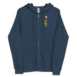 Bitcoin Balloon Girl Zip-up Hoodie Sweatshirt - Image 6