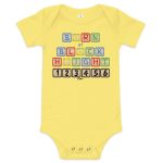 Born At Block Height Bitcoin (Personalize) Infant One Piece - Image 4