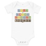 Born At Block Height Bitcoin (Personalize) Infant One Piece - Image 5
