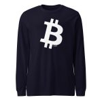 Simple B Bitcoin Long Sleeve T-Shirt