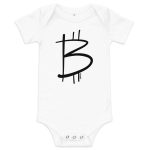 Freehand Bitcoin Infant One Piece - Image 5
