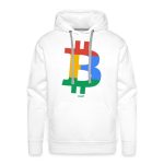 Four Color Bitcoin B Hoodie Sweatshirt - Image 4