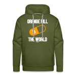 Orange Pill The World Bitcoin Hoodie Sweatshirt - Image 5
