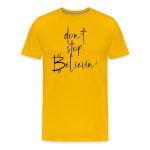 Don't Stop Believin' Bitcoin T-Shirt - Image 3