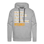 Democrat Republican Conservative Liberal Bitcoiner (White Lettering) Bitcoin Hoodie Sweatshirt - Image 7