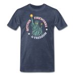 Bitcoin Fireworks And Freedom T-Shirt