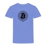 Binary Bitcoin Circle Toddler T-Shirt