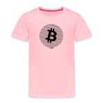 Binary Bitcoin Circle Toddler T-Shirt - Image 2