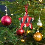 Bitcoin Is For The Cats Red Wooden Ornament - Image 5