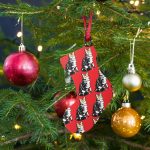 Bitcoin Is For The Cats Red Wooden Ornament - Image 6