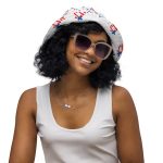 2024 Election USA Bitcoin Reversible Bucket Hat - Image 4