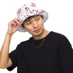 2024 Election USA Bitcoin Reversible Bucket Hat - Image 14
