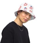 2024 Election USA Bitcoin Reversible Bucket Hat - Image 15