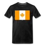 Bitcoin Flag of Canada T-Shirt
