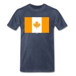 Bitcoin Flag of Canada T-Shirt - Image 3