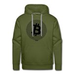 Binary Bitcoin Round Design Hoodie - Image 2