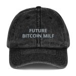 Future Bitcoin MILF Vintage Hat