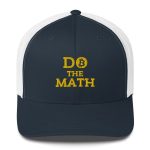 Do The Math (Gold Embroidery) Bitcoin Retro Trucker Hat