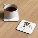 Bitcoin Is For The Chihuahuas Bitcoin Cork-Back Coaster