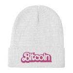 In The Bitcoin World Embroidered Beanie