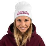 In The Bitcoin World Embroidered Beanie - Image 3