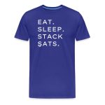 Eat Sleep Stack Sats Bitcoin T-Shirt - Image 3