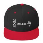 Bitcoin Is Math Snapback Hat