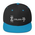 Bitcoin Is Math Snapback Hat - Image 2