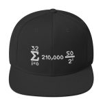 Bitcoin Is Math Snapback Hat - Image 3