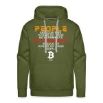 Governments Should Be Afraid Of Their People Bitcoin Hoodie Sweatshirt - Image 3