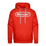 Bitcoin Gamer White Graphic Hoodie Sweatshirt