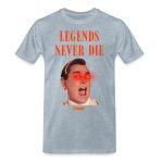 Legends Never Die Bitcoin T-Shirt - Image 5