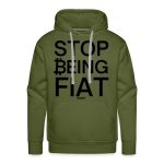 Stop Being Fiat Bitcoin Hoodie Sweatshirt - Image 5