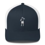 Here Come Cory (White Embroidery) Bitcoin Trucker Hat - Image 3