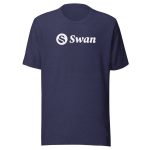 Swan Snow Legacy Logo Bitcoin T-Shirt