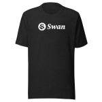 Swan Snow Legacy Logo Bitcoin T-Shirt - Image 2